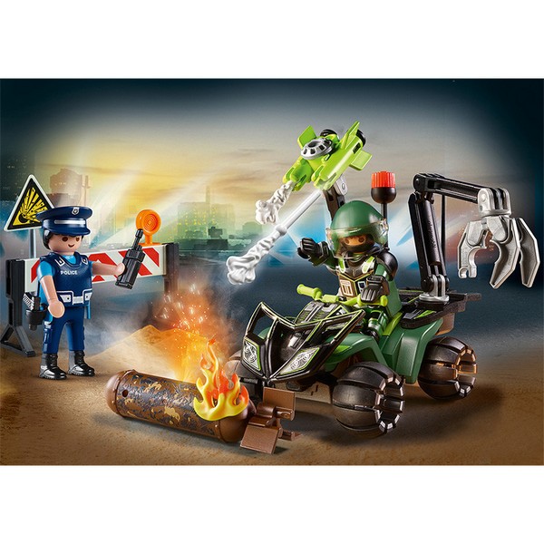 Playmobil 70817 Starter Pack Rendőrség veszélyes bevetésen